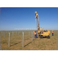 Hydraulic piling rotary rig solar